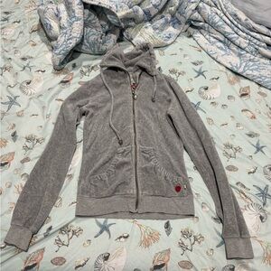 Gray Zip-Up